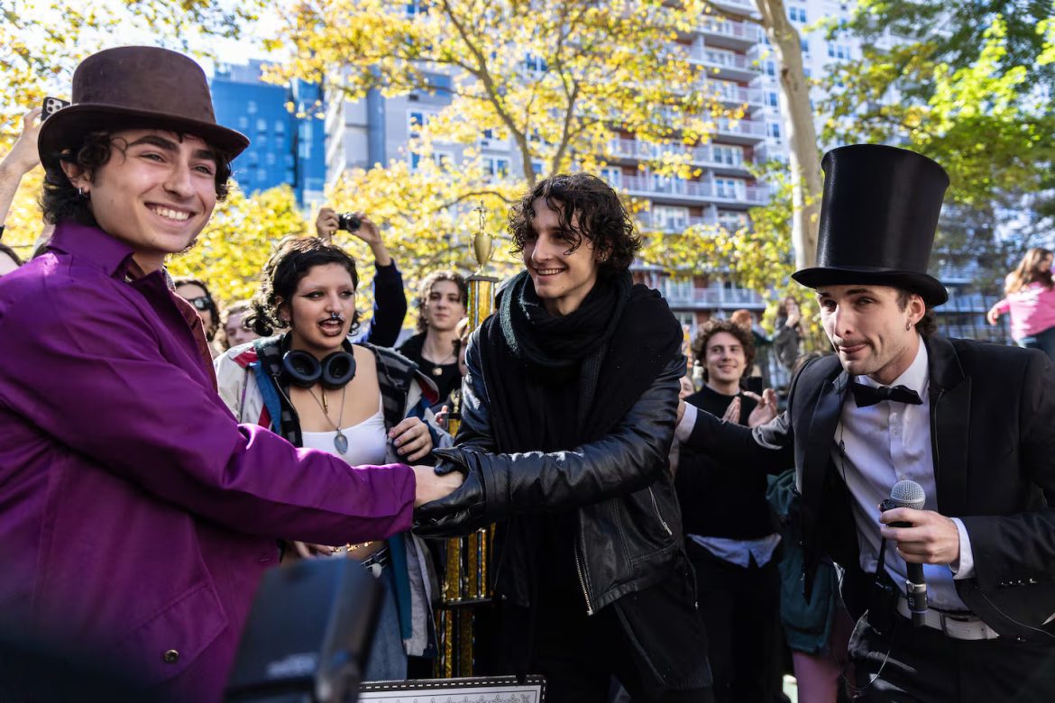 Concurso de Lookalikes de Timothée Chalamet en NYC