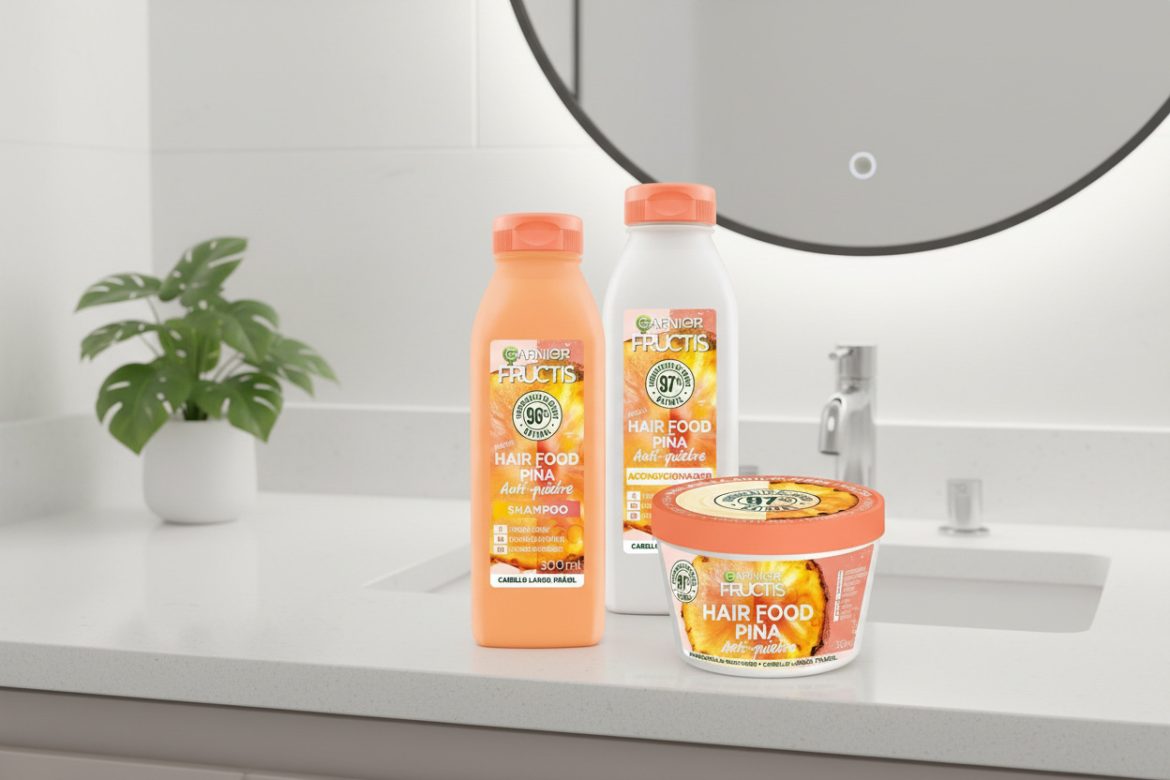 Hair Food Piña de Garnier: nutrición para cabello largo