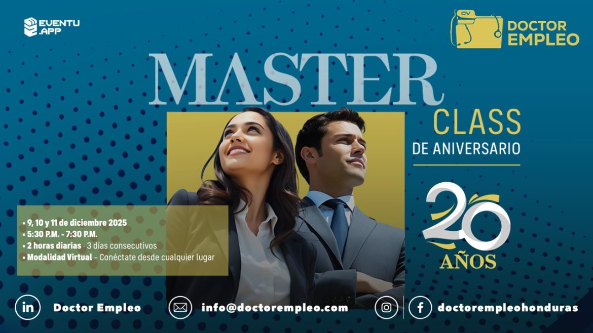 La masterclass aniversario como evento digital transformador